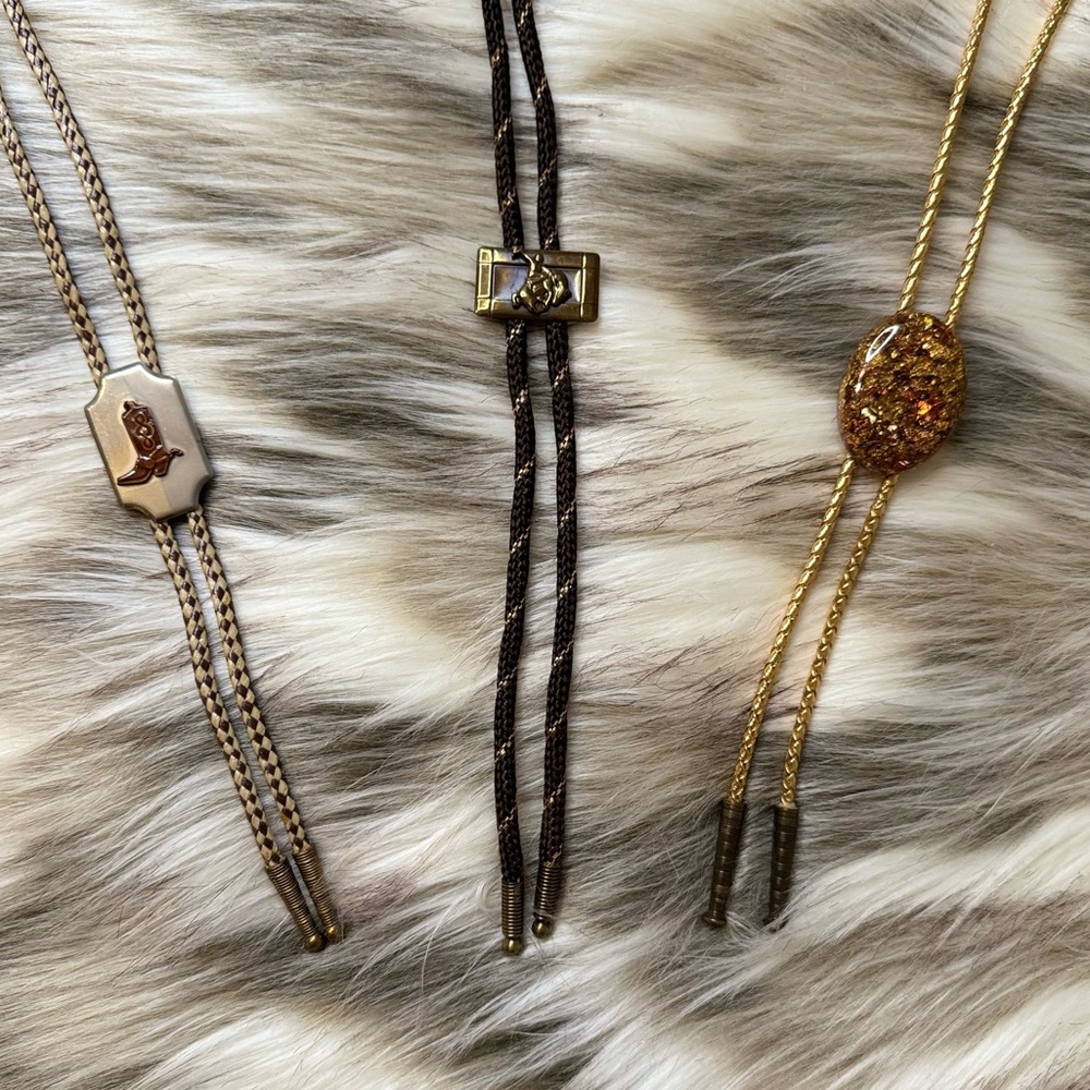 Vintage Western Bolo Ties
